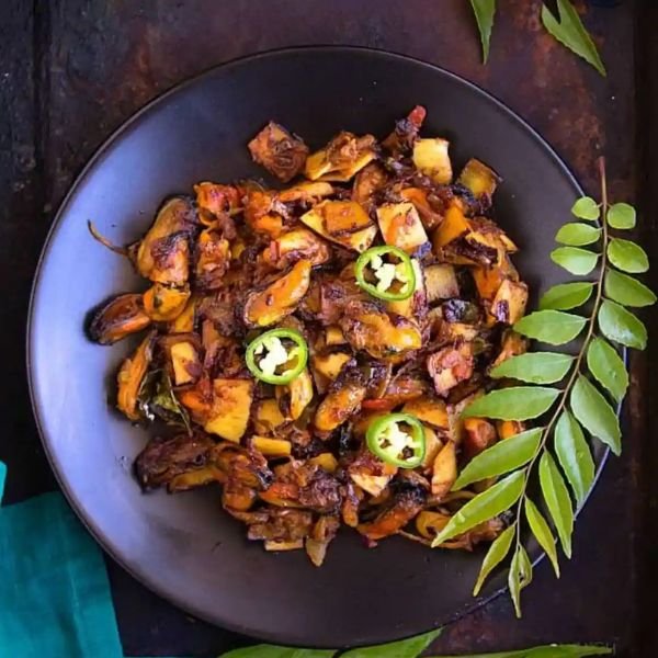 Kallumakkaya Ularthiyathu dish in kerala
