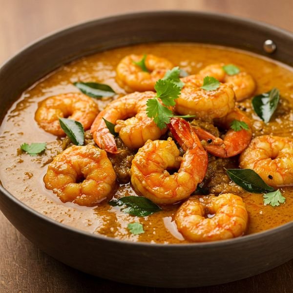 Kerala Prawn Curry - a non-veg traditional food of kerala
