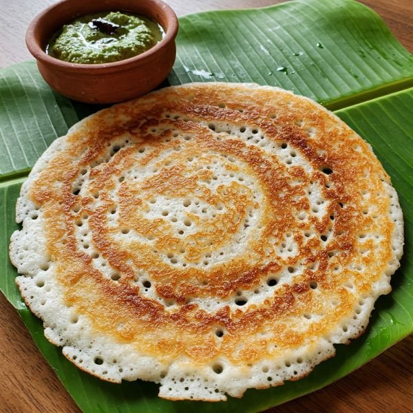 Thattu Dosa and Chutney of kerala